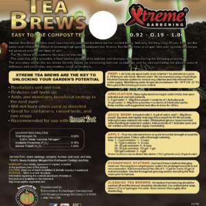 Xtreme Gardening – Xtreme Tea